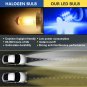 2X 15SMD H3 Projector LED Fog Driving Light Bulb Ultra Blue Daytime Running Lamp