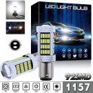 Bright White 1157 BA15D 92-4014SMD Tail Brake Stop Backup Reverse LED Light Bulb