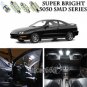 6pc Xenon White LED Interior Lights Bulb Package Kit For Acura Integra 1990-2001