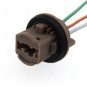 2x Wedge Plug Sockets Harness Wire 7443 T20 7440 Signal Brake Bulb Light Decoder