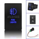 Blue LED Push Switch Fog Light for Toyota Highlander Sequoia RAV4 Tundra 4Runner