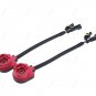 2Pcs D2 D2S D4S D4C D4R HID Bulb Socket Harness Wire Plug Connector Adapters 12V