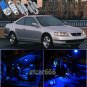 12x Bright SMD Blue LED Interior Light Package Kit For Honda Accord 1998-2002
