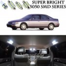 11x Xenon SMD White LED Interior Light Package Kit For 1994-1997 Honda Accord