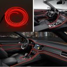 9.8ft RED EL-Wire Cold light Line 12V Car Interior Decor Fluorescent Neon Strip