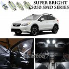 10pcs Xenon White LED Interior Lights Bulb Package Kit For Subaru XV Crosstrek