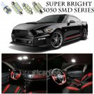 5050 SMD White LED Interior Lights Package Kit For 2015-2017 Ford Mustang 10pcs