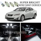 5050 SMD White LED Interior Lights Package Kit For 2006-13 IS250 IS350 ISF 12pcs