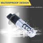2X H3 15SMD Ultra Bright Blue LED Daytime Running Light Driving Fog Light Bulbs
