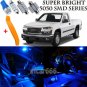 10 x Ultra Blue Interior LED Lights Kit + TOOL For 2004 - 2012 GMC Canyon