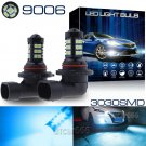 2PCS 9006 HB4 Daytime Running Light LED Fog Light Driving Bulb For Toyota Ford