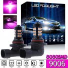 2x 30-3030SMD 9006 HB4 Pink Purple 12V LED Fog Light Daytime Running Bulbs Lamp