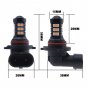 2x 30-3030SMD 9006 HB4 Pink Purple 12V LED Fog Light Daytime Running Bulbs Lamp