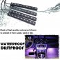 APP RGB Car LED Interior Footwell Floor Decor Atmosphere Light USB Neon Strips