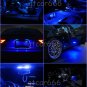 For Hyundai Santa Fe SUV 07-12 Blue LED Interior Kit + White License Light 10Pcs