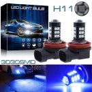 2x 30-3030SMD High Power Blue H8 H11 LED Fog Lights Daytime Running Light Bulbs