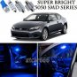 8pcs 5050 SMD Blue LED Interior Lights Bulb Package Kit For Scion tC 2005-2013
