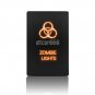 12V ON-OFF Orange LED Push Switch ZOMBIE LIGHT For Toyota Tundra 4Runner 2010-up