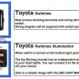 12V Red LED Push Switch For Toyota Sequoia 4Runner Tacoma RAV4 SASQUATCH LIGHTS