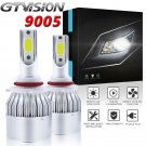 9005 HB3 LED Headlight Bulb Kit For Toyota Corolla 93-16 Highlander 11-18 6000K