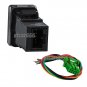 12V 32.5mmx22mm Push Switch Orange Fog Lights For Toyota Tundra 4Runner 2010-up