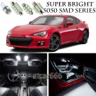 5050 SMD White LED Interior Lights Package Kit For 2010-2016 Scion BRZ FR-S 6pcs