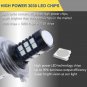 2x H7 30SMD Projector Ultra Blue 3030 LED Fog Light Bulbs Car Driving Lamp DRL