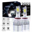 9005 9011 LED Headlight Bulbs Kit For High Beam White 6000K Conversion Kit COB