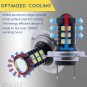 2X H7 30SMD LED Fog Light Bulbs Car Driving Lamp DRL 6000K Bright Xenon White