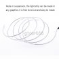 2M Car Auto EL Wire ICE BLUE Cold light Strip Unique Decor Fluorescent Neon Lamp