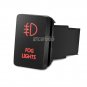 12V Red LED Push Switch For Toyota Sequoia 4Runner Tacoma 100 series FOG LIGHTS