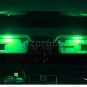 For Subaru BRZ 2013-2016 Green LED Interior Kit + White LED License Light 8Piece