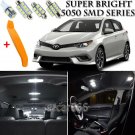 9 x Xenon White Interior LED Lights Kit + TOOL For 2016 - 2018 Toyota Corolla iM