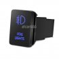 12V Blue LED Push Switch For Toyota Sequoia 4Runner Tacoma 100 series FOG LIGHTS