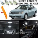 9 x Xenon White Interior LED Lights Kit + TOOL For 2000 - 2011 Ford Focus