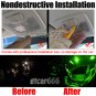 9 x Ultra Green Interior LED Lights Kit + TOOL For 1997 - 2010 Dodge Dakota