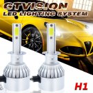 H1 COB LED Headlight Bulb Kit For Nissan Altima Maxima Low Beam Lamp 6000K White