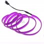2M 12V EL Wire Purple Cold light Strip Atmosphere Lights Unique Decor Neon Lamp