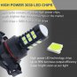 2PCS H16 5202 White 6000K 30-3030SMD High Power Fog Drving DRL LED Light Bulbs