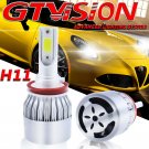 H11 LED Headlight Low Beam For Toyota Camry Tundra Highlander 6000K Xenon White