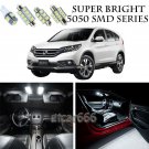 5050 SMD White LED Interior Lights Package Kit For 2007-2012 Honda CR-V 8pcs