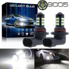 2x 30SMD H10 9145 LED 6000K Xenon White Fog Light DRL Running Bulbs High Power