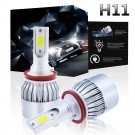 H11 H9 H8 LED Headlight Bulb Lamp Kit 1300W 195000LM Conversion Kit 6000K White