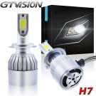 H7 LED Headlight Bulb Conversion Kit High Low Beam Fog Light 6000K Bright White