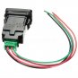12V 3A Rear Lights Blue LED Push Switch For Toyota Tacoma Hilux Camry 4Runner