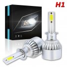 1300W 195000LM COB LED H1 Headlight Kit High Beam Light Bulb 6000K Diamond White