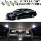 8X Xenon SMD White LED Interior Light Package Kit For 2002-2006 Toyota Camry