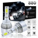 880 881 892 COB LED Fog Headlight Conversion Kit 1300W 195000LM 6000K HID White