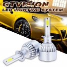1300W 195000LM H1 Car COB LED Headlight Conversion Kit Low Beam 6000K Bulb Lamps