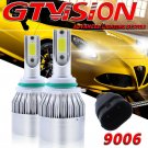 2Pcs 9006 HB4 LED Headlight Conversion Kit Low Beam 1300W 195000LM 6000K White